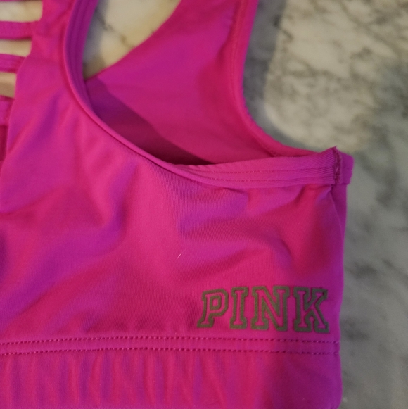 PINK VICTORIA'S SECRET SPORTS BRA - Picture 5 of 9
